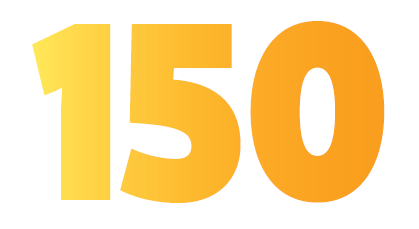 Kuvassa on numero 150.