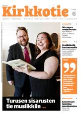 Kuva Kirkkotie-lehden kannesta