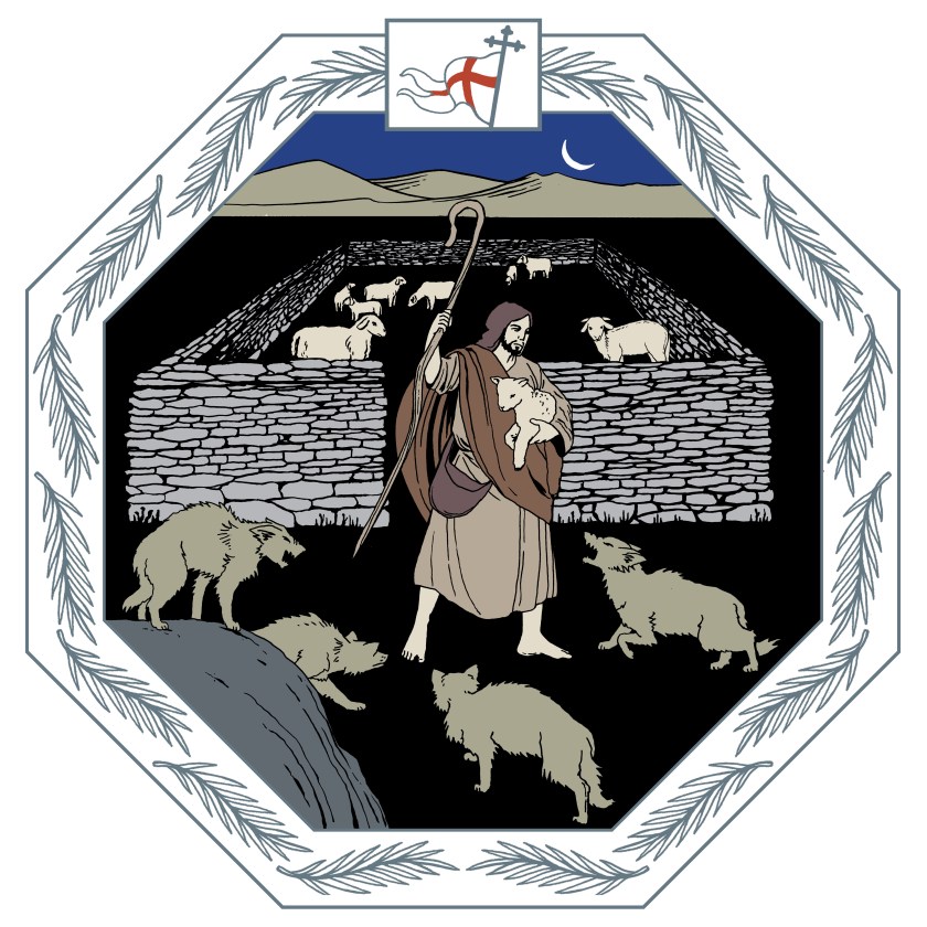 piirroskuva Hyvän paimenen sunnuntaista
