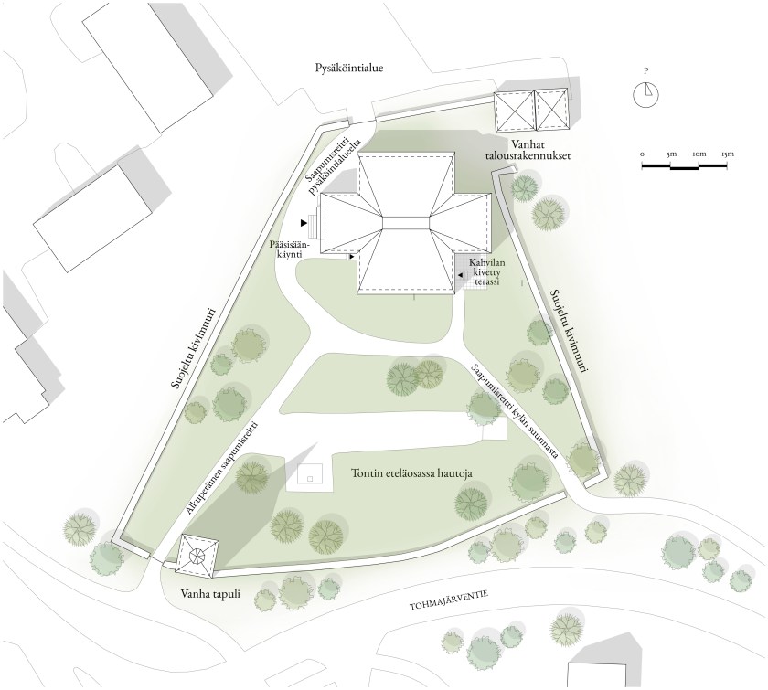 Kiihtelysvaaran uuden kirkon asemapiirros
