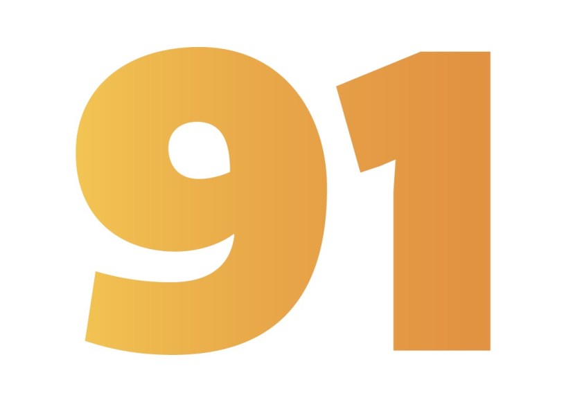 91.